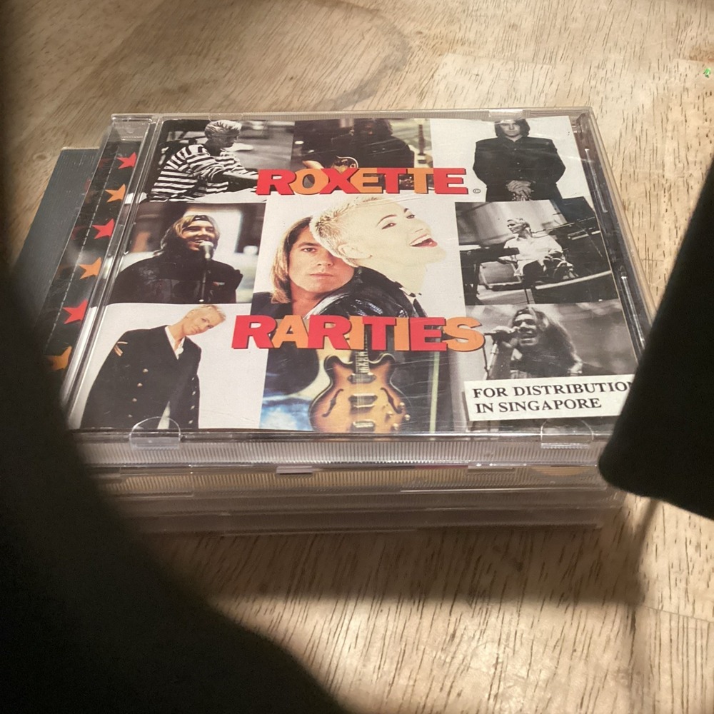 Roxette Rarities CD 1995 Singapore Import TOCP-8488 EMI Pop Rock B-Sides